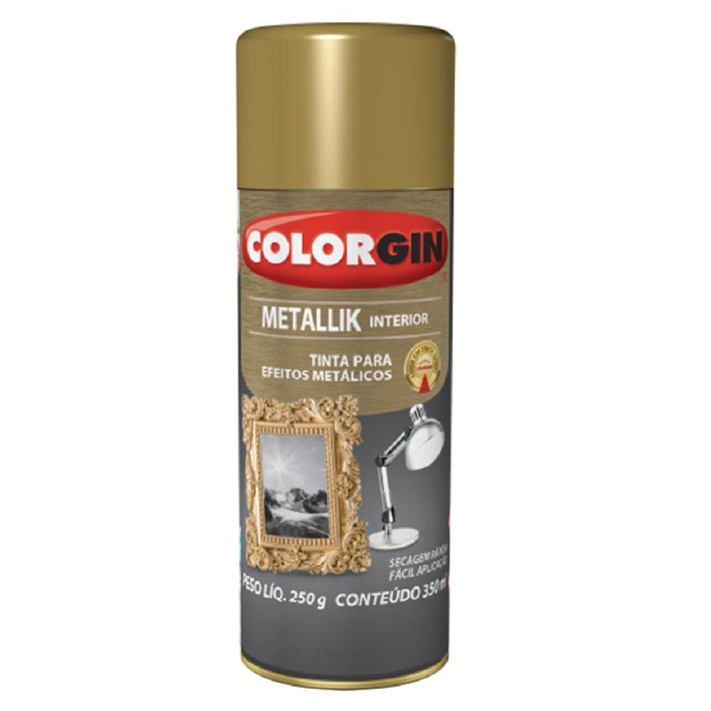 Spray Colorgin Metalik Cobre 350ML 54