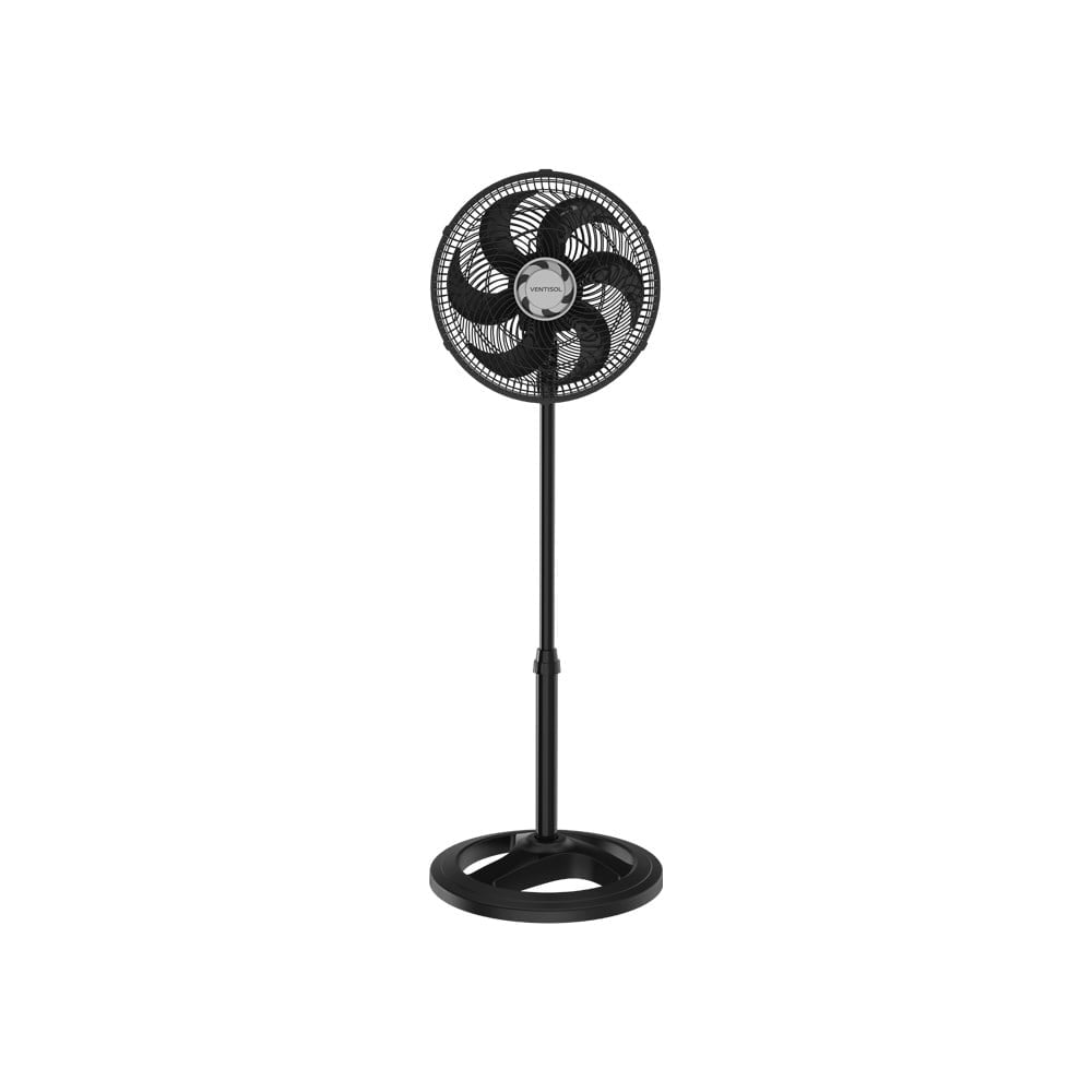 Ventilador Coluna Ventisol 6 Pas 30cm Preto Turbo 220V 52W 8234 - imagem 1