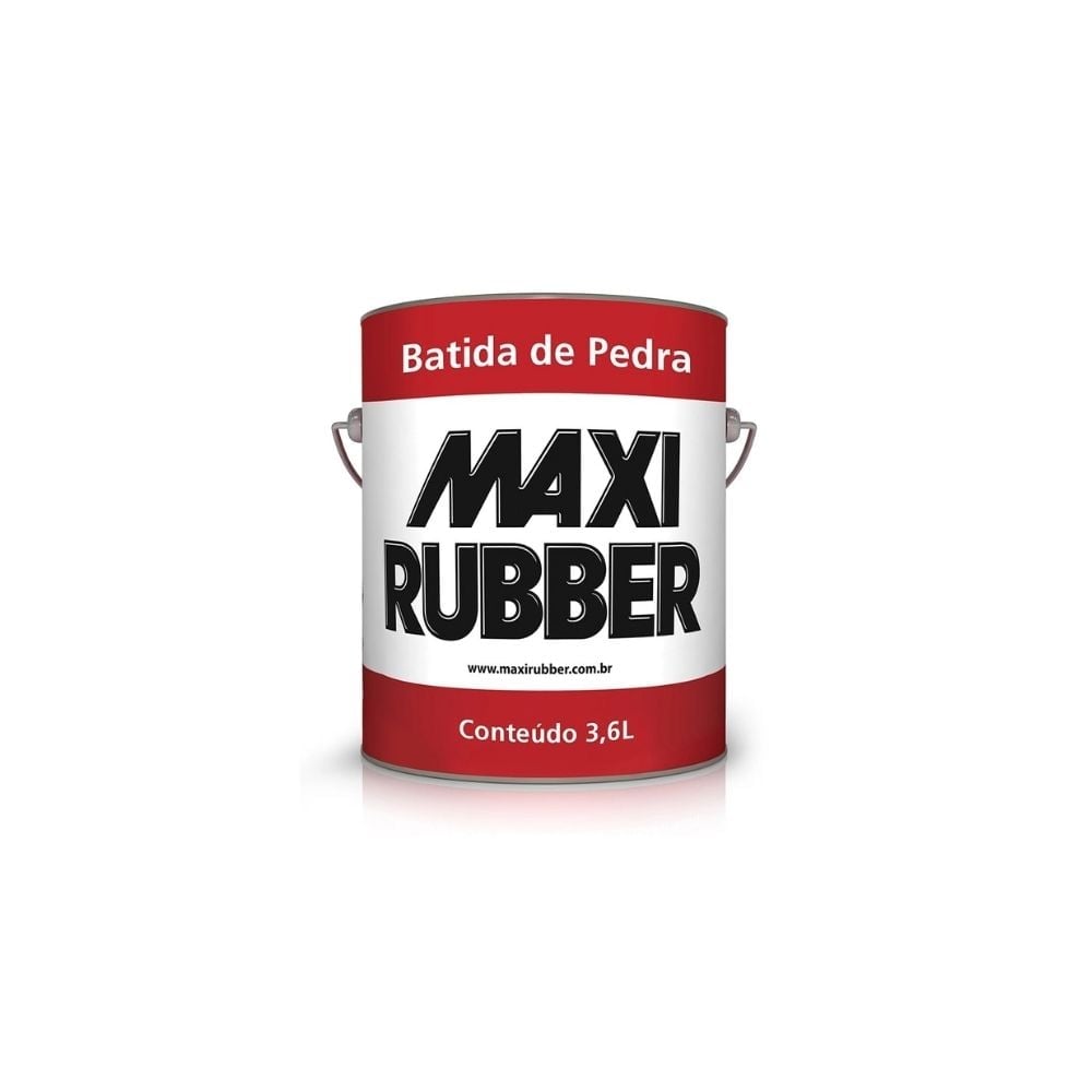 Bate Pedra Maxi Rubber Preta 3.6L 4M032