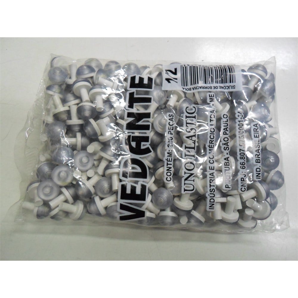 Vedante Pvc+Silicone 1/2"UNOPLASTIC Bola 200PECAS 113